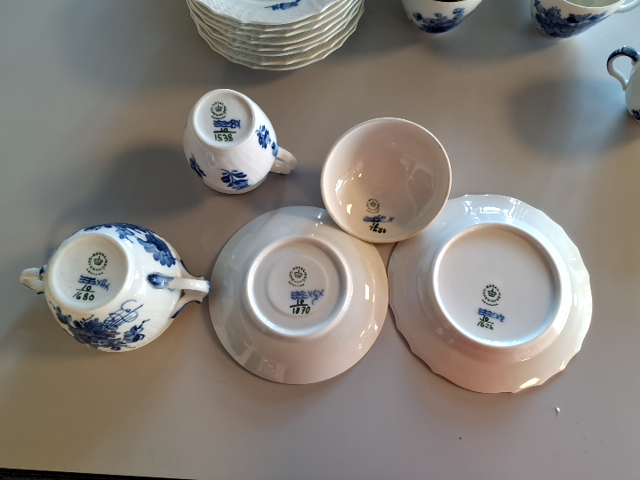Blåblomst, Kaffestel, Royal Copenhagen